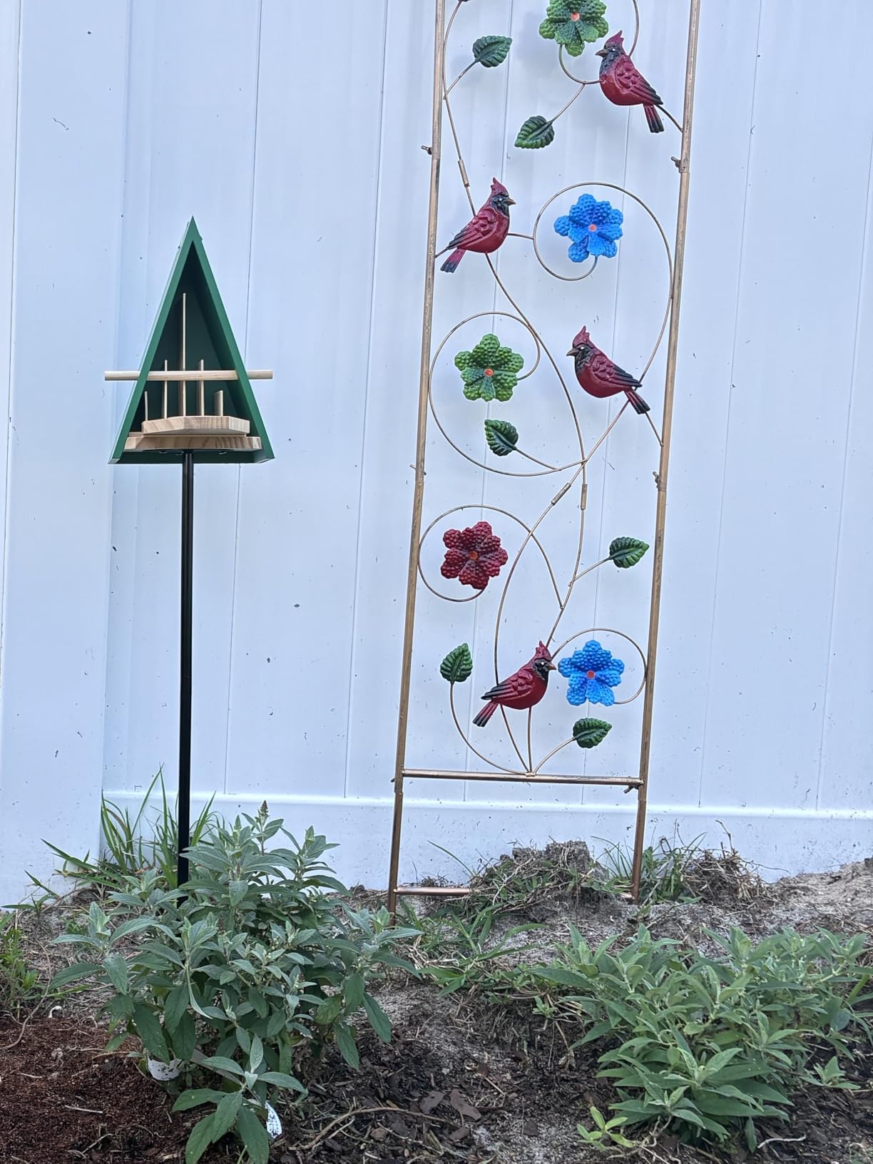 New Butterfly House and Feeder, Wooden Butterfly House with Metal Stake | Wooden Butterfly House for Garden, Natural Butterfly Habitat with Butterfly Puddler on The Floor or Hanging on Tree Wall customer photo 2