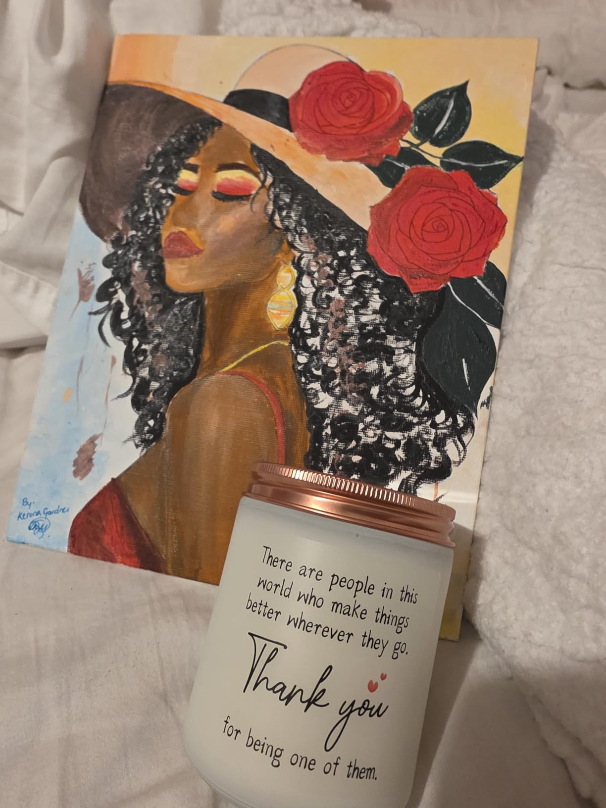 Thank You Gifts for Women - Teacher Appreciation Gifts, Candle Gift for Nanny Babysitter Coach Day Care, Thanksgiving & Christmas Day Gift for Teachers Friends customer photo 2
