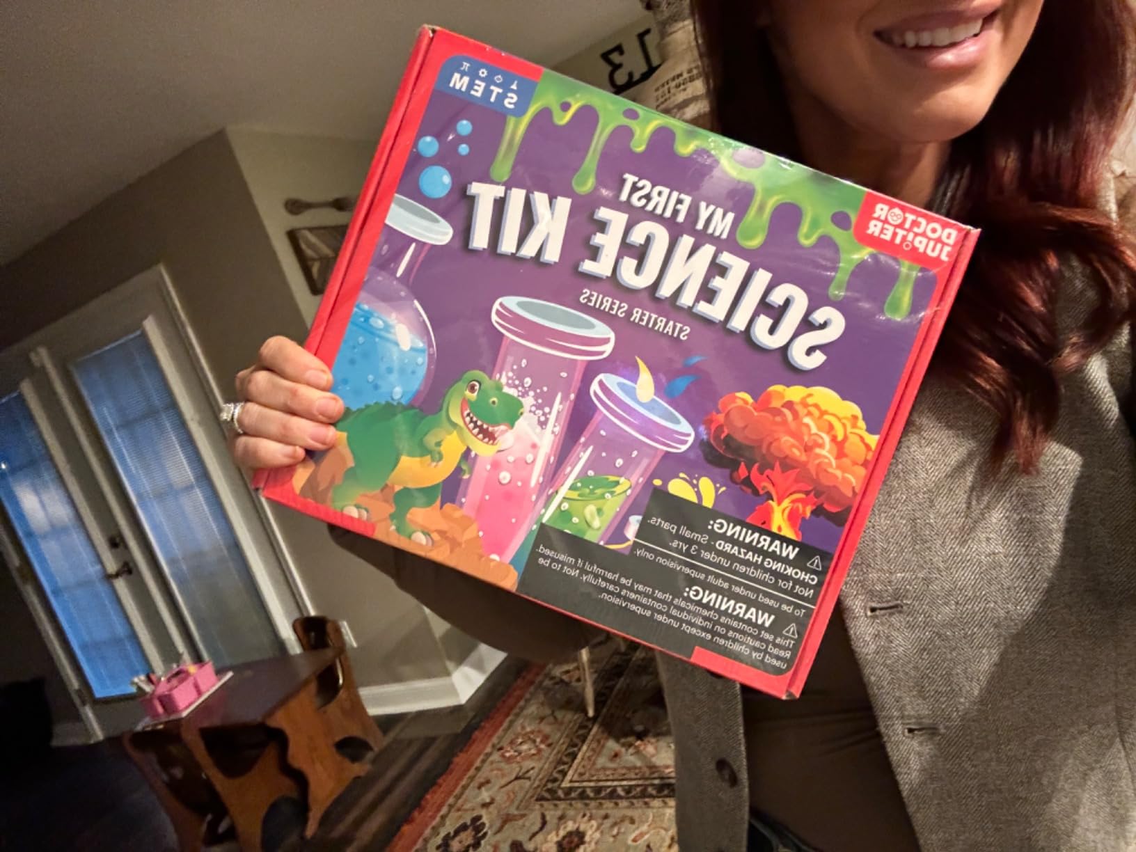 Doctor Jupiter My First Science Kit for Kids Ages 4-5-6-7-8 | Birthday Gift Ideas for 4+ Year Old Boys & Girls | Toy Stem Kit with 50+ Experiments | Learning & Educational Projects customer photo 1