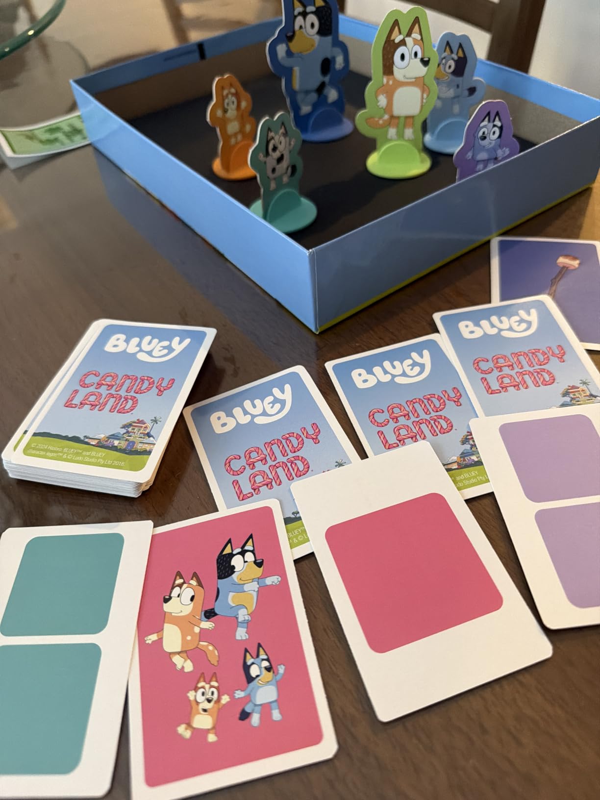 Hasbro Gaming Candy Land Bluey Edition Board Game customer photo 1