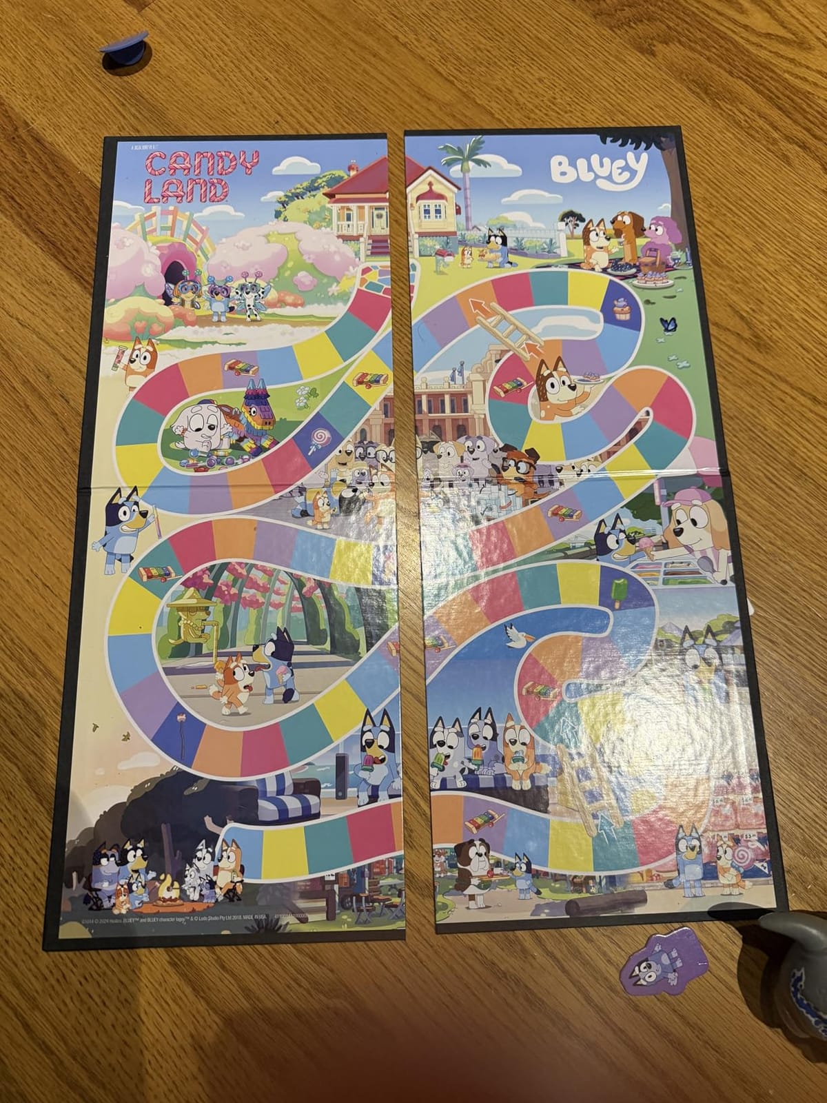 Hasbro Gaming Candy Land Bluey Edition Board Game customer photo 2