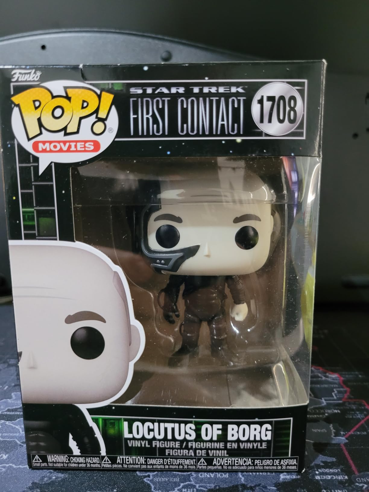 Funko POP! Movies: Star Trek: First Contact - Picard (Borg) | Official Sci-Fi Merch - Collectable Vinyl Figurine for Shelf Display customer photo 1