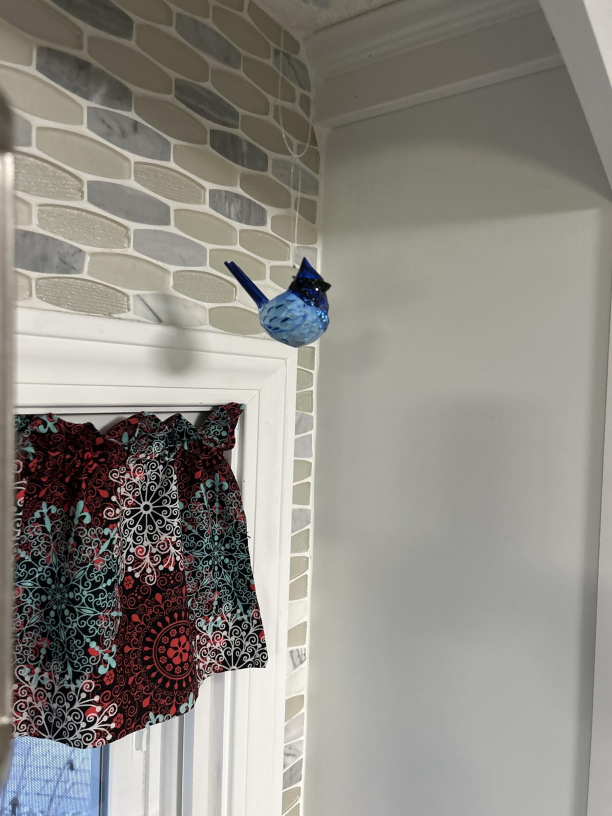 2026 Birdwatcher Gift, Stunning Blue Jay Sparkling Suncatcher Ornament | A Perfect Bird Gift with Year Charm, Stunning Acrylic Crystal Suncatcher, Blue Jay Car Window Charm, Suction Cup & Gift Box customer photo 2