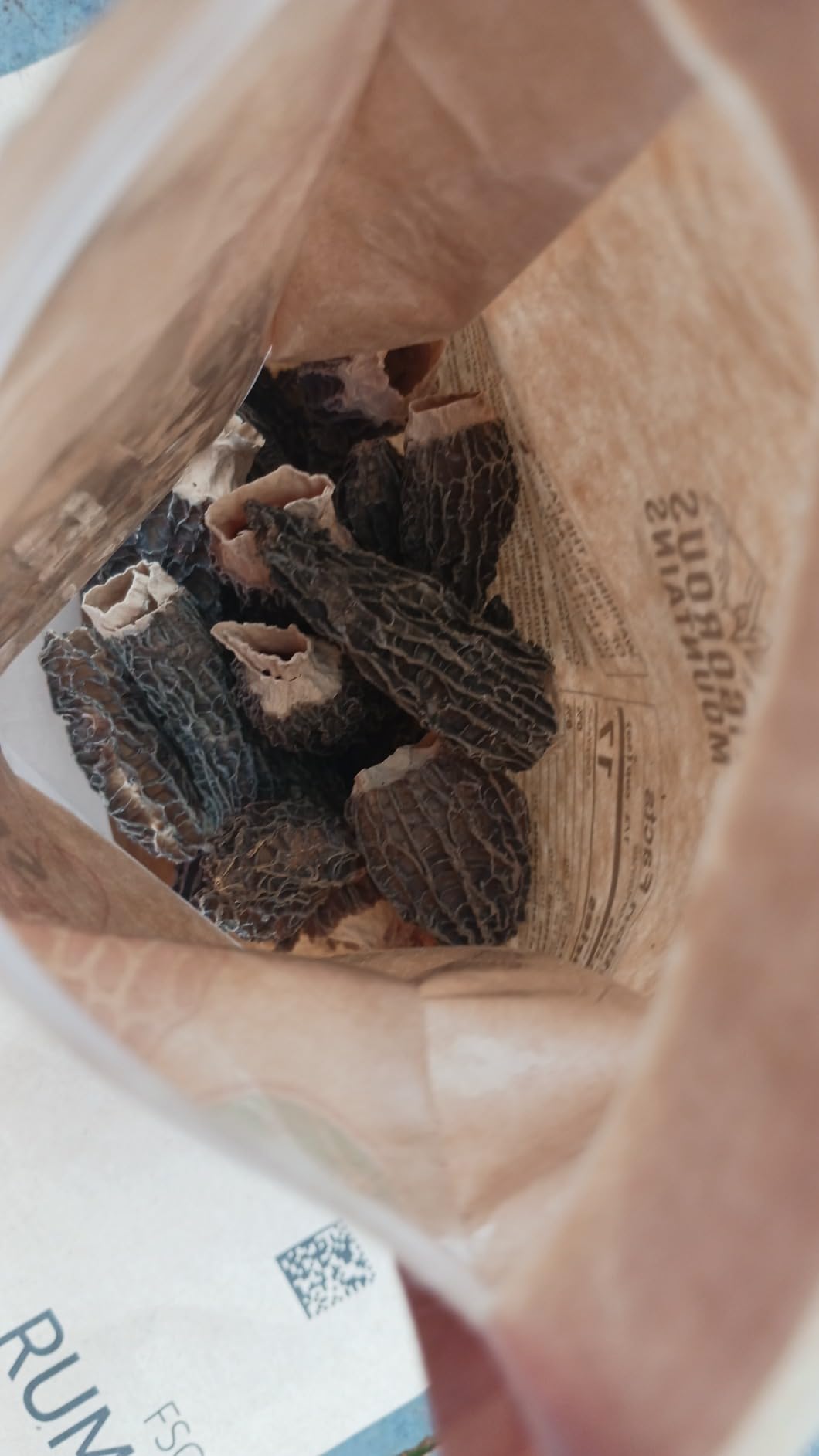 VIGOROUS MOUNTAINS Organic Dried Morel Mushrooms for Cooking 1.5oz | Intact Shapes, Short Stems with Rich Aroma Premium Dry Morels customer photo 1