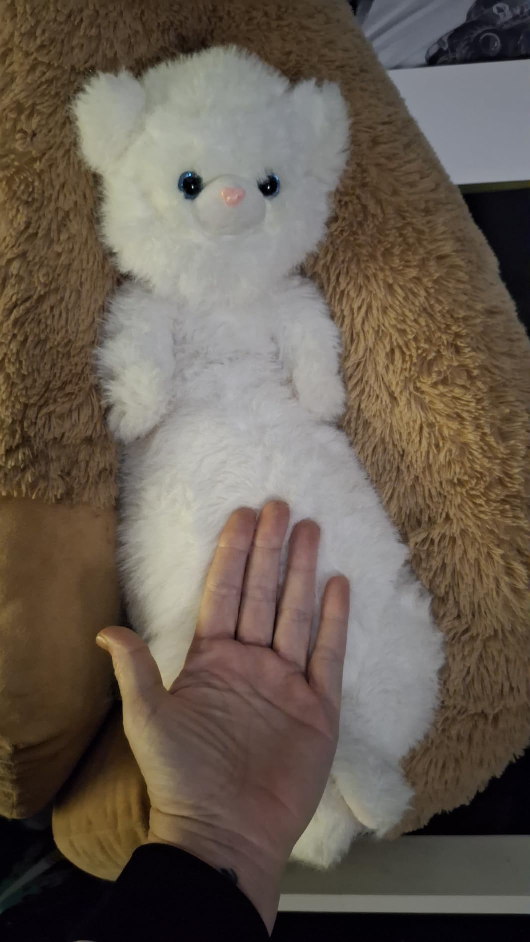 20.5 Inch Ferret Plush Stuffed Animal Long Cute Ferrets Pillow Soft Doll Stuffed Cute Toys Animals Lover Gift customer photo 1