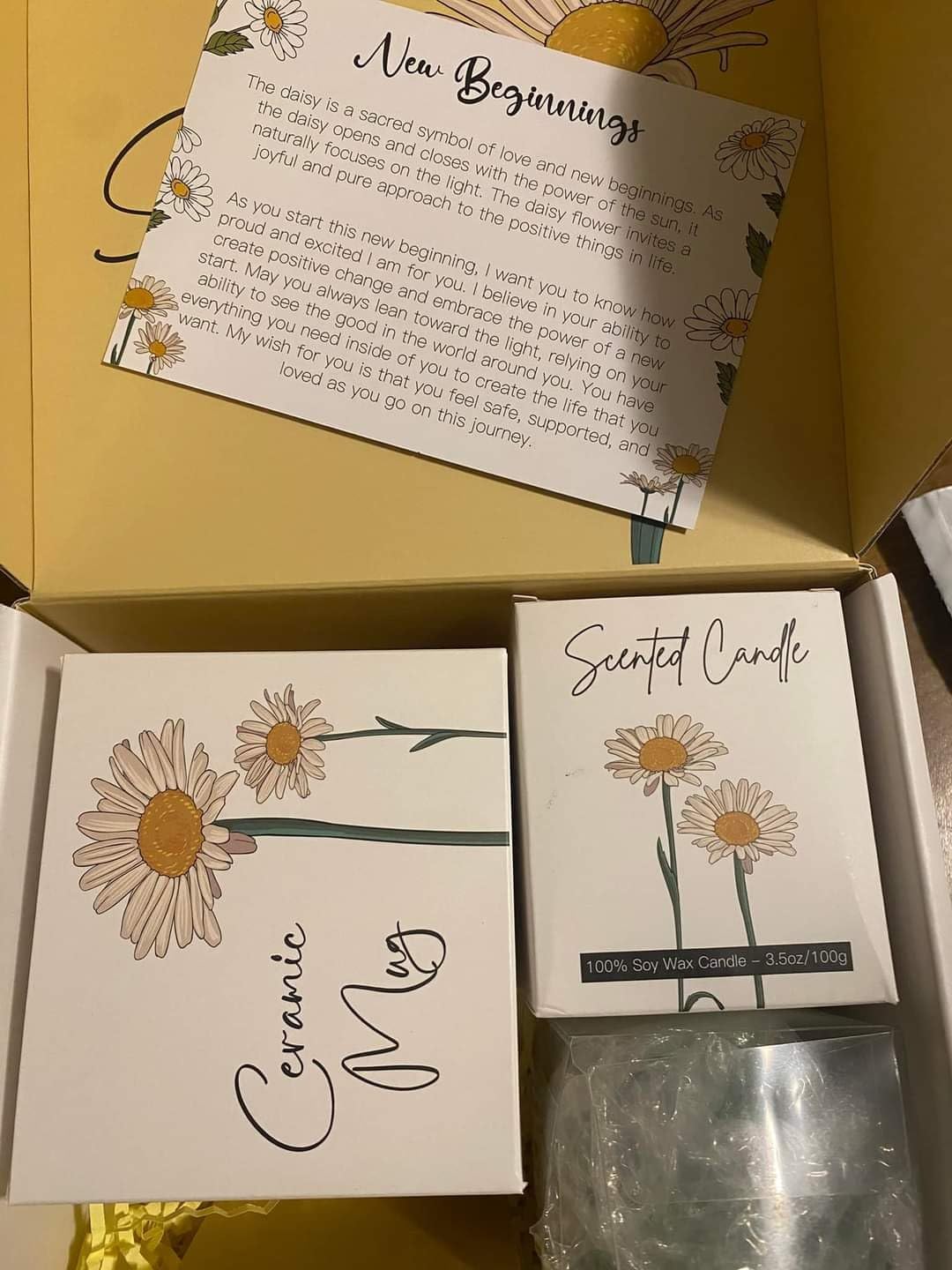 New Beginnings Box Gifts for Women, Farewell Gifts For Coworkers, Self, New Job Going Away Break Up Divorce Goodbye Good Luck Gift Basket, Self Care Gifts for Women Her Best Friends Sister Mom customer photo 2