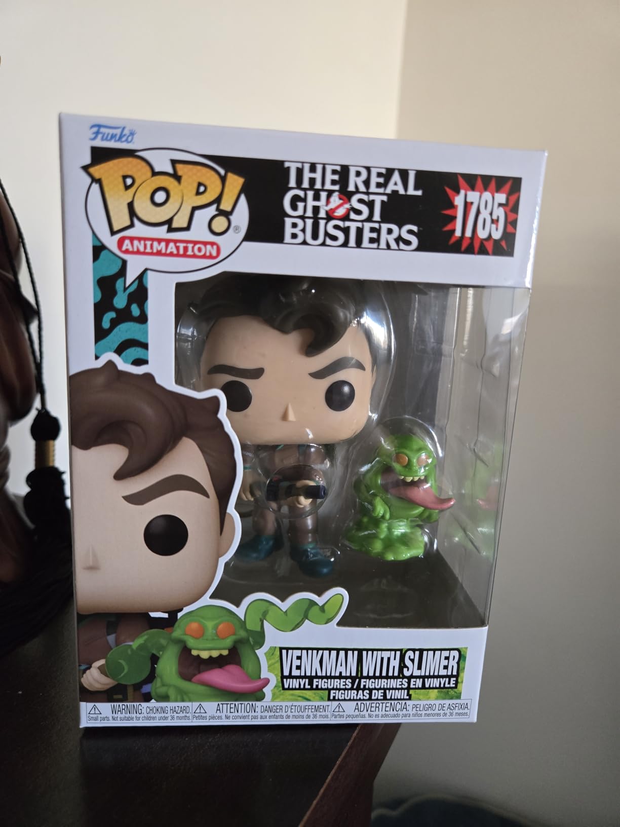 Funko POP! & Buddy: The Real Ghostbusters - Dr. Peter Venkman with Slimer customer photo 1