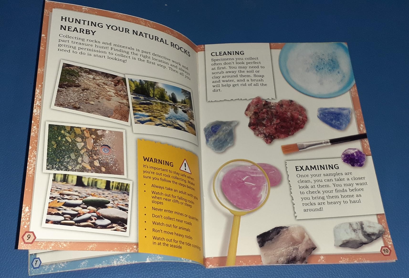 PIBEX Rock Collection Starter Kit - 54 Pcs Assorted Gemstones, Crystals, Rocks & Minerals, with Learning Book & ID Cards, Earth Science Kit Toy, A Geology Gift for Kids & Adults Ages 8+ customer photo 1