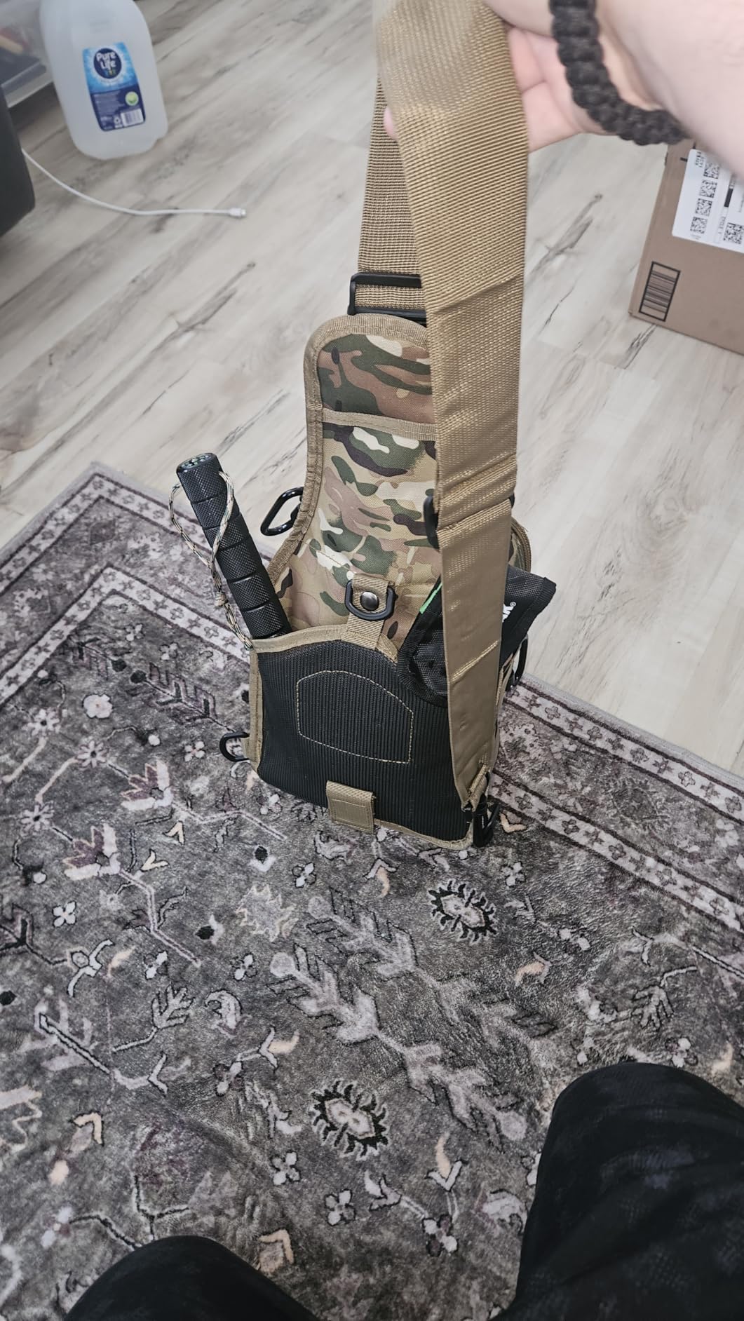 Survival Kit, 262Pcs Survival Gear and Supplies with First Aid Kit Pouch and Crossbody Bag, Emergency Kit with Tent, Camping Axe Hammer, Survival Shovel customer photo 2