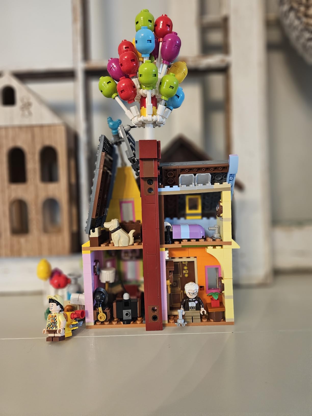 LEGO Disney and Pixar 'Up' House, Classic Disney Celebration Building Toy Set for Kids and Movie Fans Ages 9 and Up, A Fun Gift for Fans and Anyone Who Loves Creative Play, 43217 customer photo 2