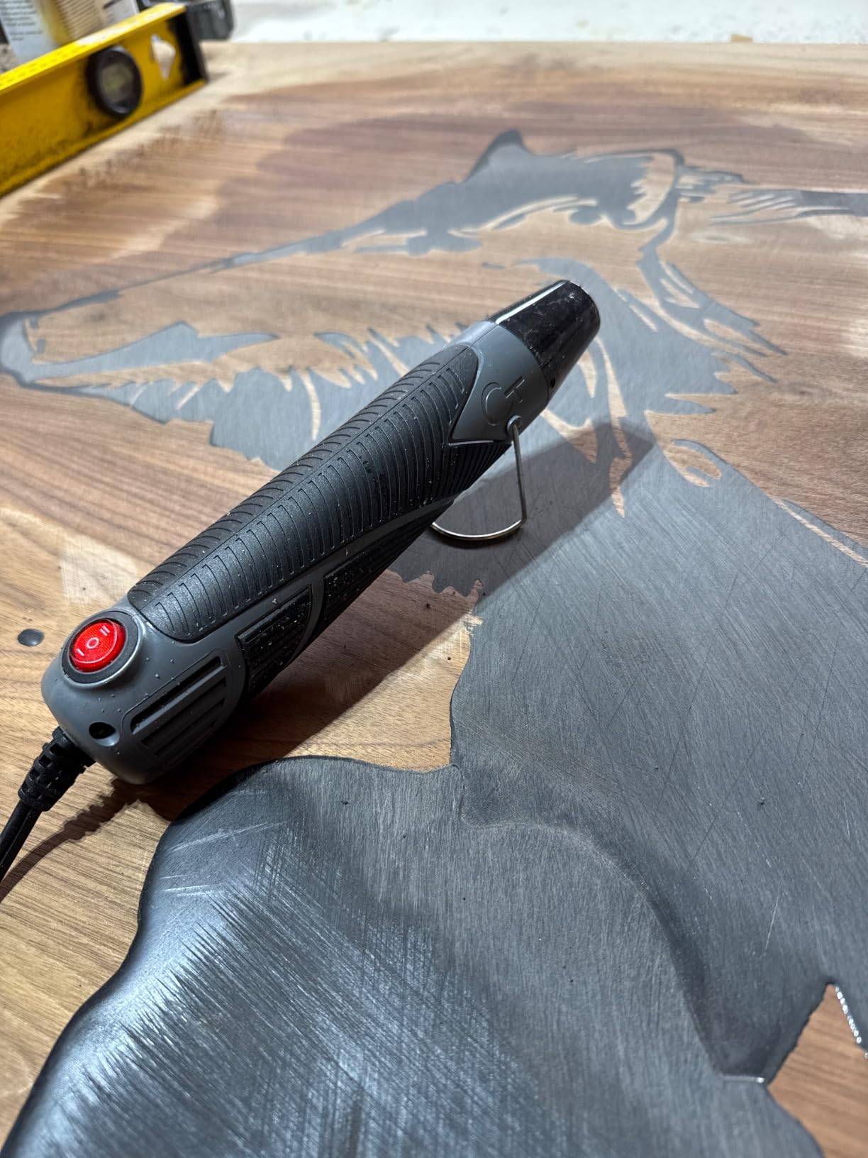 Heat Gun for Crafting, Mini Dual Temp Hot Air Gun Tool for Epoxy Resin, Shrink Wrapping, Vinyl Wrap, Embossing, Electronics, Candle Making, Sublimation, Phone Repair & DIY customer photo 1