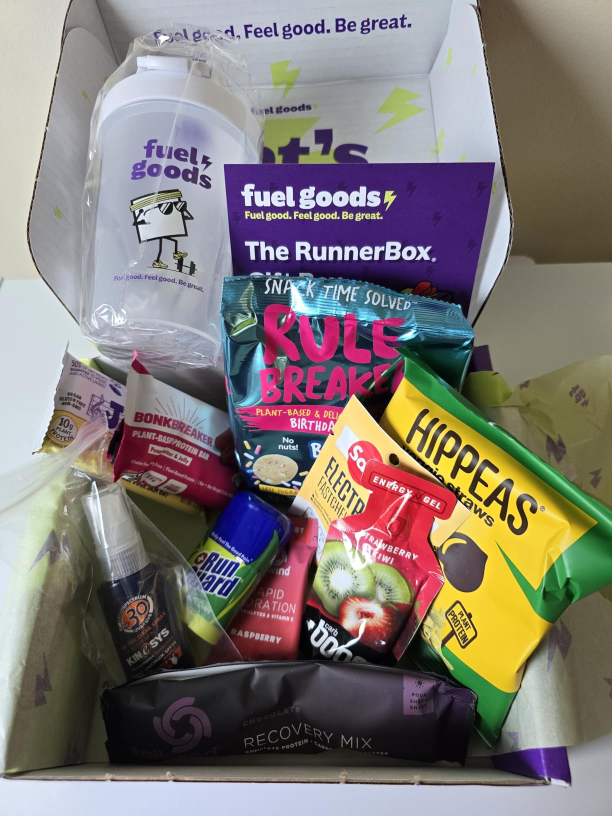 The RunnerBox® by Fuel Goods - Best Running Gift Box for Women and Men, 10-12 Runner Essentials for Training, Recovery, and Race Day; Marathon Gifts customer photo 1