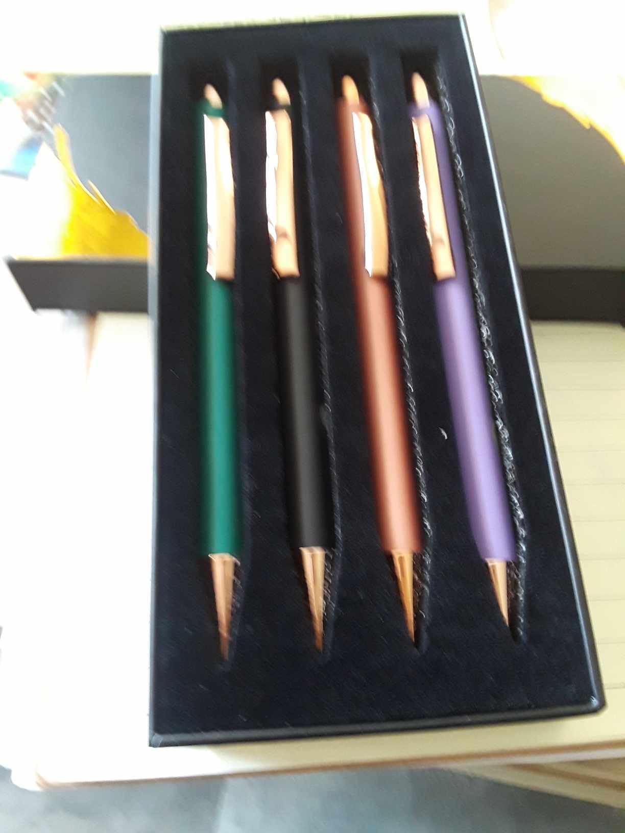 InnoBeta Manatee Gifts Ballpoint Pen Set of 4, Funny Mantee Gifts for Birthday, Christmas customer photo 1