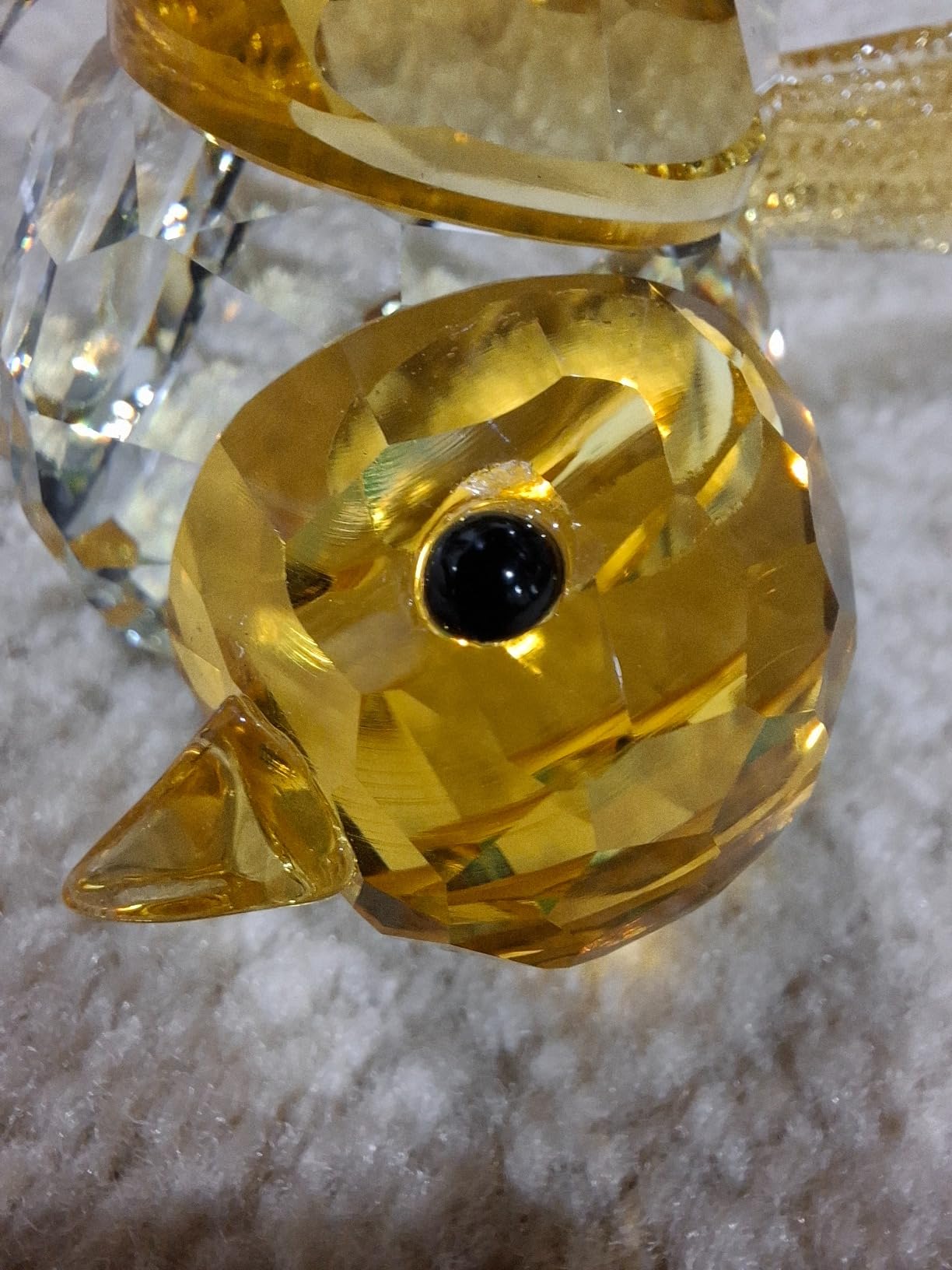 Arikyrist Hand Blown Glass Yellow Bird Gifts for Women Birds Decor for Home | Crystal Bird Paperweights for Bird Lovers, Collectible Animals Figurine, Bird Decor for Desk Table, on Christmas Birthday customer photo 1