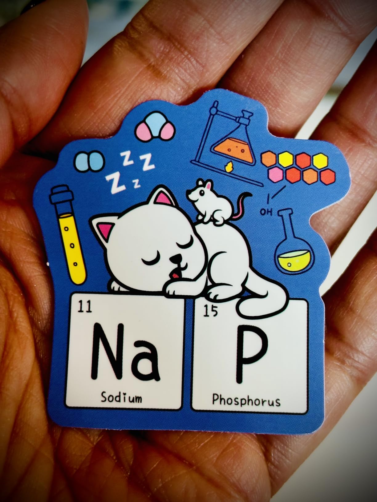 100 Pcs Science Stickers, Physics Biology Chemistry Lab Stickers | Waterproof, Vinyl, for Laptop Water Bottle, Back to School Gifts, Laboratory Classroom Decor, for Students Teacher Adults customer photo 2