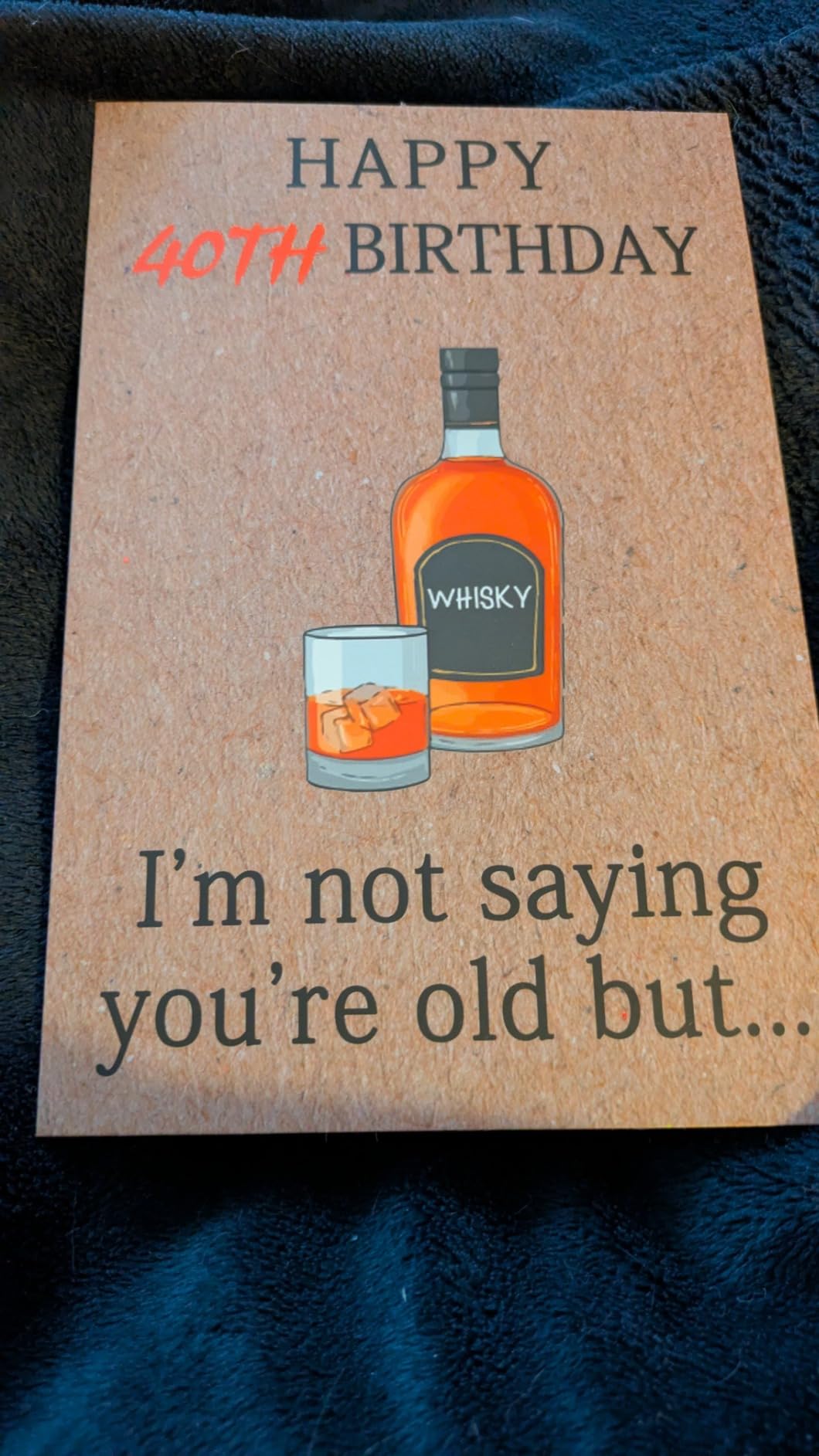Funny 30th Birthday Card Gifts Decoration for Men Women Him Her, Happy 30 Year Old Birthday Party Decorations with Envelope customer photo 2