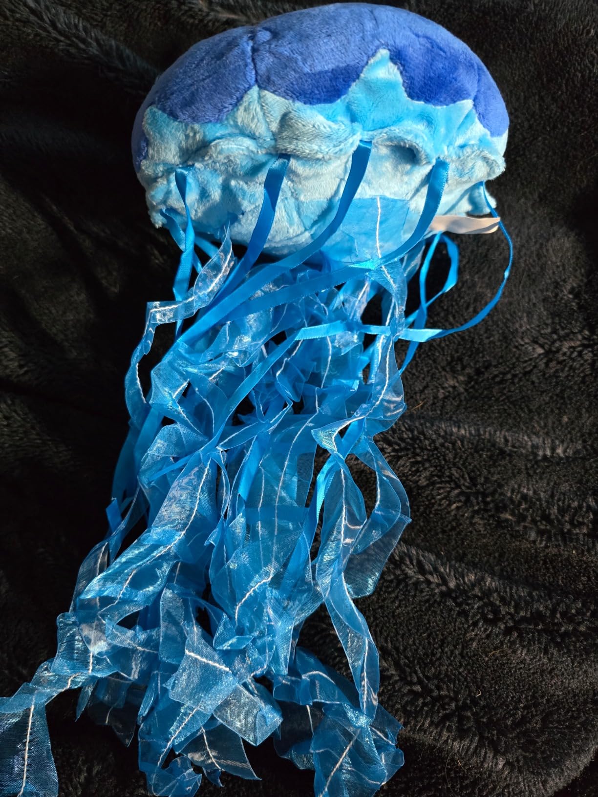 Jellyfish Plush, Jellyfish Stuffed Animal Toy, Simulation Cute Blue Jelly Fish Plush Pillow Room Decor Toy, Unique Plush Gifts for Kids Cute customer photo 1