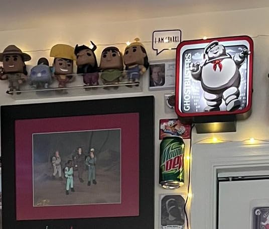 Numskull Ghostbusters Stay Puft Lamp Wall Light - Ambient Lighting Gaming Accessory customer photo 2