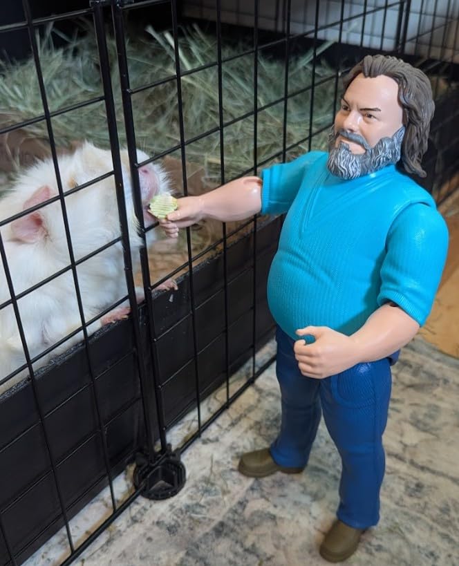 Mattel Minecraft Large-Scale Action Figure, 12-inch Posable Steve Toy Collectible Inspired by A Minecraft Movie customer photo 2