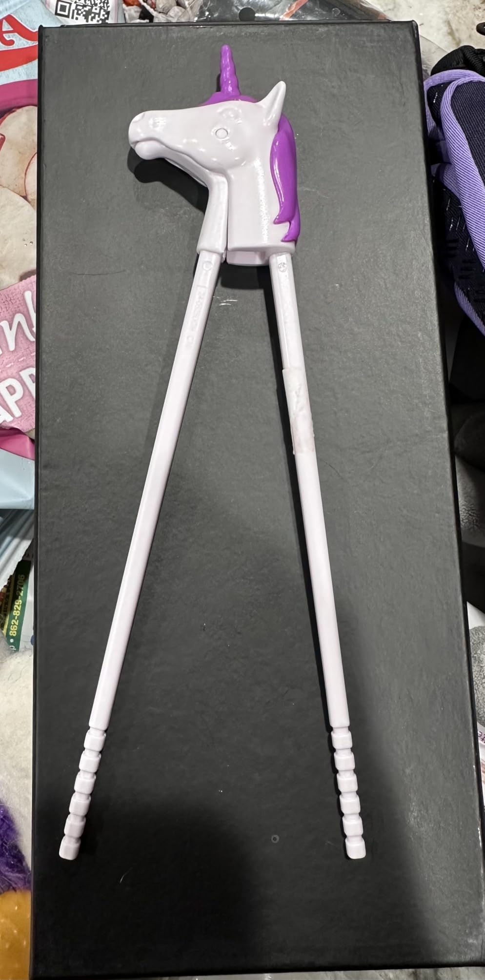 Genuine Fred MUNCHTIME Chopsticks, Orca Whale, Killer Whale, Picky Eater Solutions, Beginner Kids Reusable Chopsticks, Animated, Interactive Design, Fun Gift for Kids customer photo 1