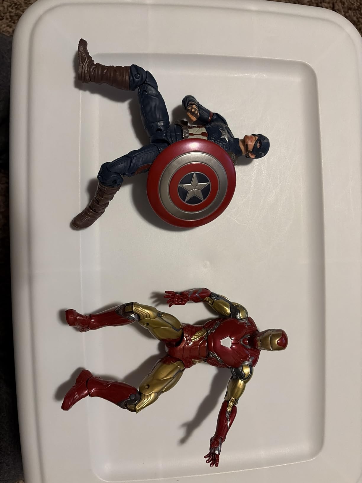 Marvel Legends Series Captain America, Avengers: Endgame Collectible 6 Inch Action Figure | Marvel Legends Studios 6 Inch Action Figure Avengers Endgame - Captain America customer photo 1
