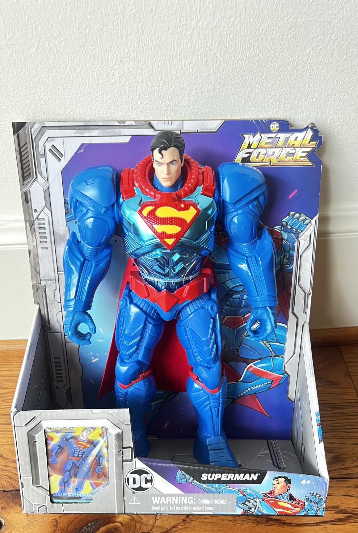 DC Comics Metal Force Superman Action Figure, 12-Inch customer photo 1