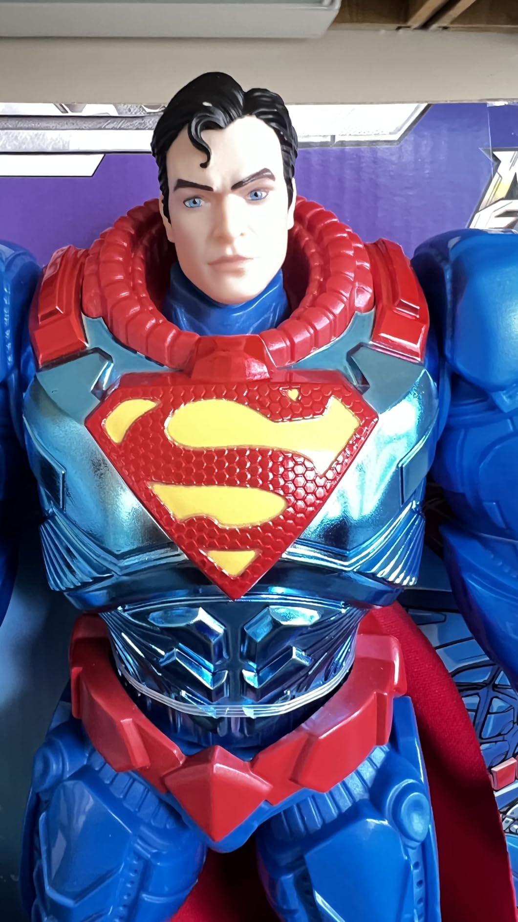 DC Comics Metal Force Superman Action Figure, 12-Inch customer photo 2
