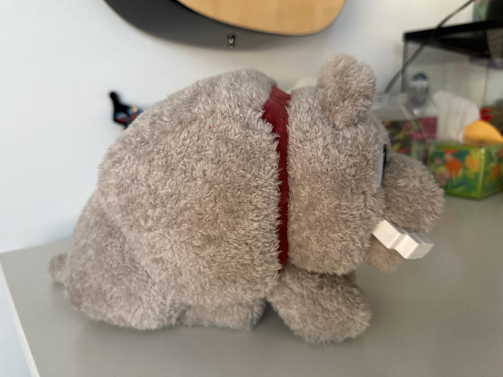 Mattel Minecraft Dennis the Wolf Plush Toy with Sound and Feeding Action | Food Mode, Stuffed Animal, Inspired by A Minecraft Movie (Amazon Exclusive) customer photo 1
