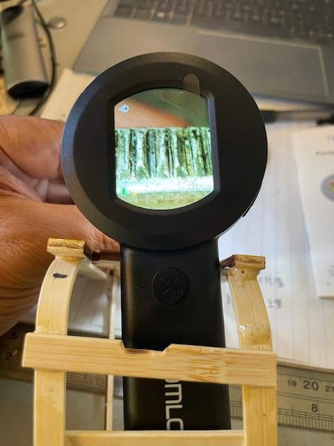 TOMLOV P10 Microscope for Adults Kids, Handheld Coin Magnifier with Light customer photo 1