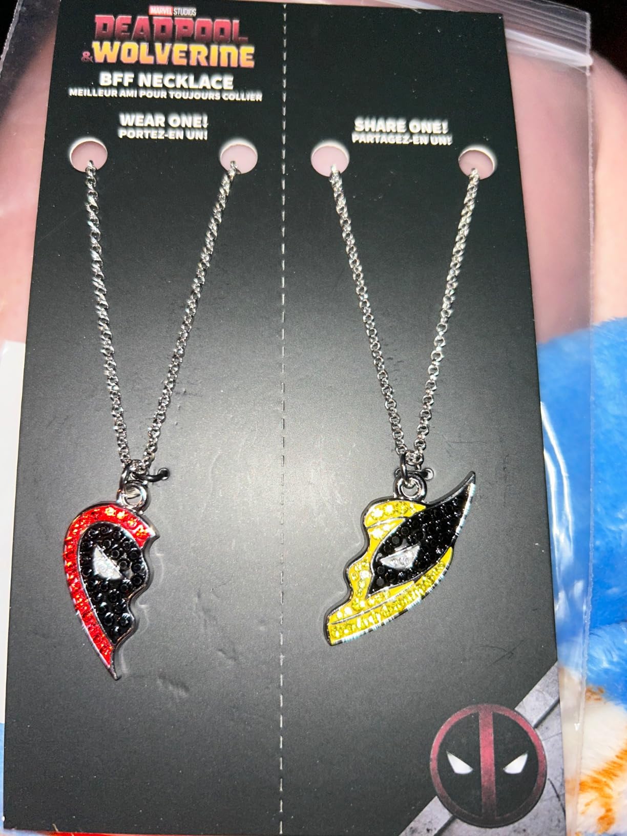 Deadpool and Wolverine Necklace Set of 2 Official (Bff Deadpool) customer photo 1