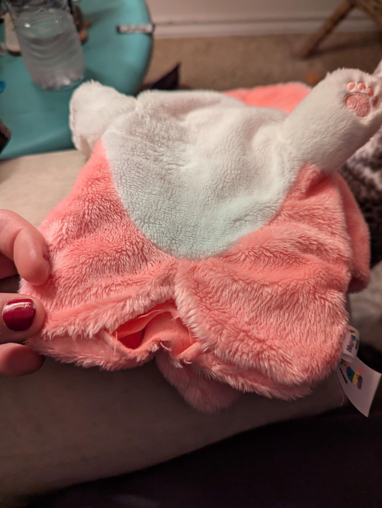 Mewaii Microwavable Stuffed Animal Stingray Plush, for Period Cramps, 10in | 50 Min Long-Lasting Warmth, Heatable & Coolable Use, 1.5 lb Weighted Plush Feel, Cozy Gift for Women & Girls customer photo 2