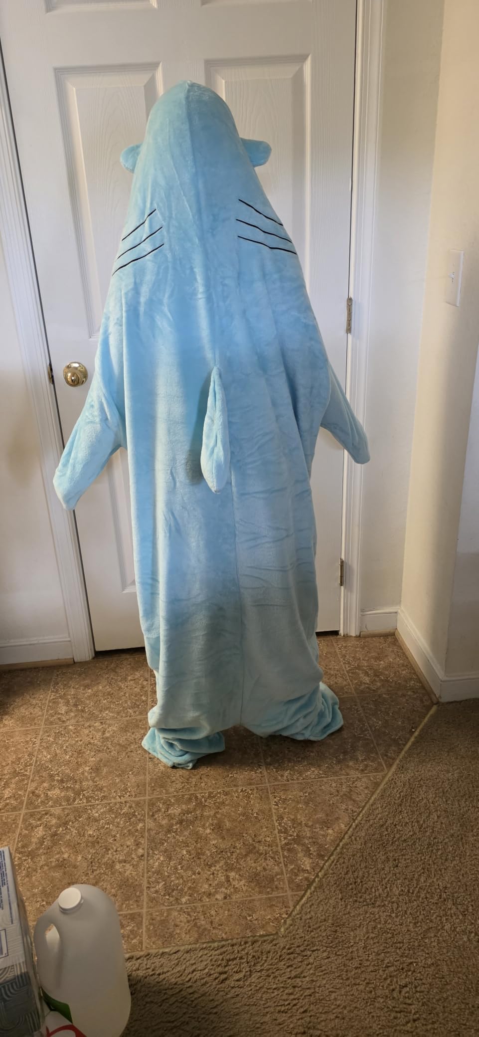 Cozy Concepts Co. Hammerhead Shark Blanket by Relatable, Wearable Blanket with Sleeves for Hands Free Convenience, Fun and Unique Idea for Room Decor or Gifts, Comfortable Oversized 65