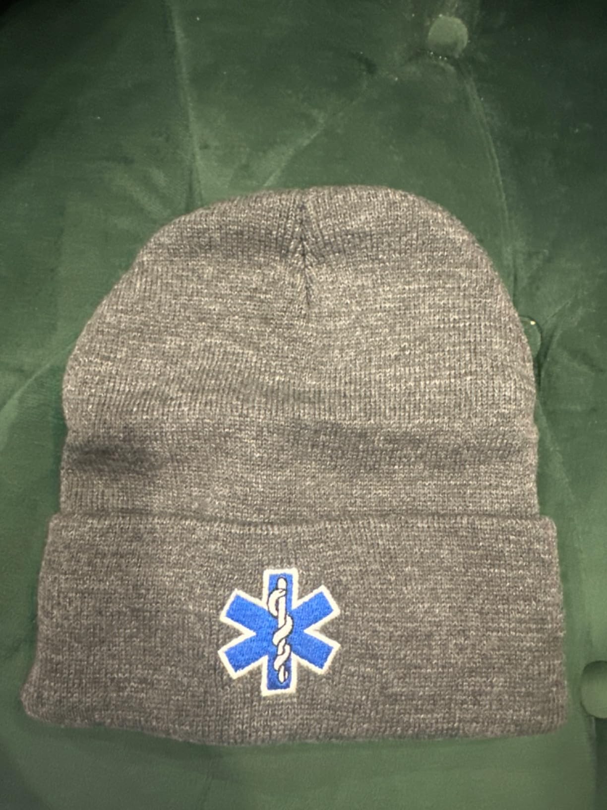 EMT Beanie Hat for Men Women EMTs Gifts Paramedic Gifts for Emergency Medical Technician Funny Stuff customer photo 1