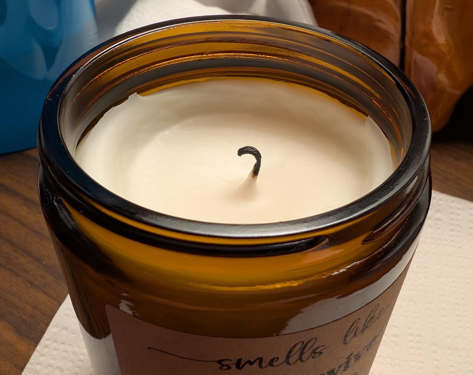GSPY Scented Candle, 1st Anniversary Candle Gifts for Boyfriend, Girlfriend - 1 Year Paper Anniversary Happy Gifts for Couple, Him, Her - First, One Year Wedding Anniv. Presents for Husband, Wife customer photo 1