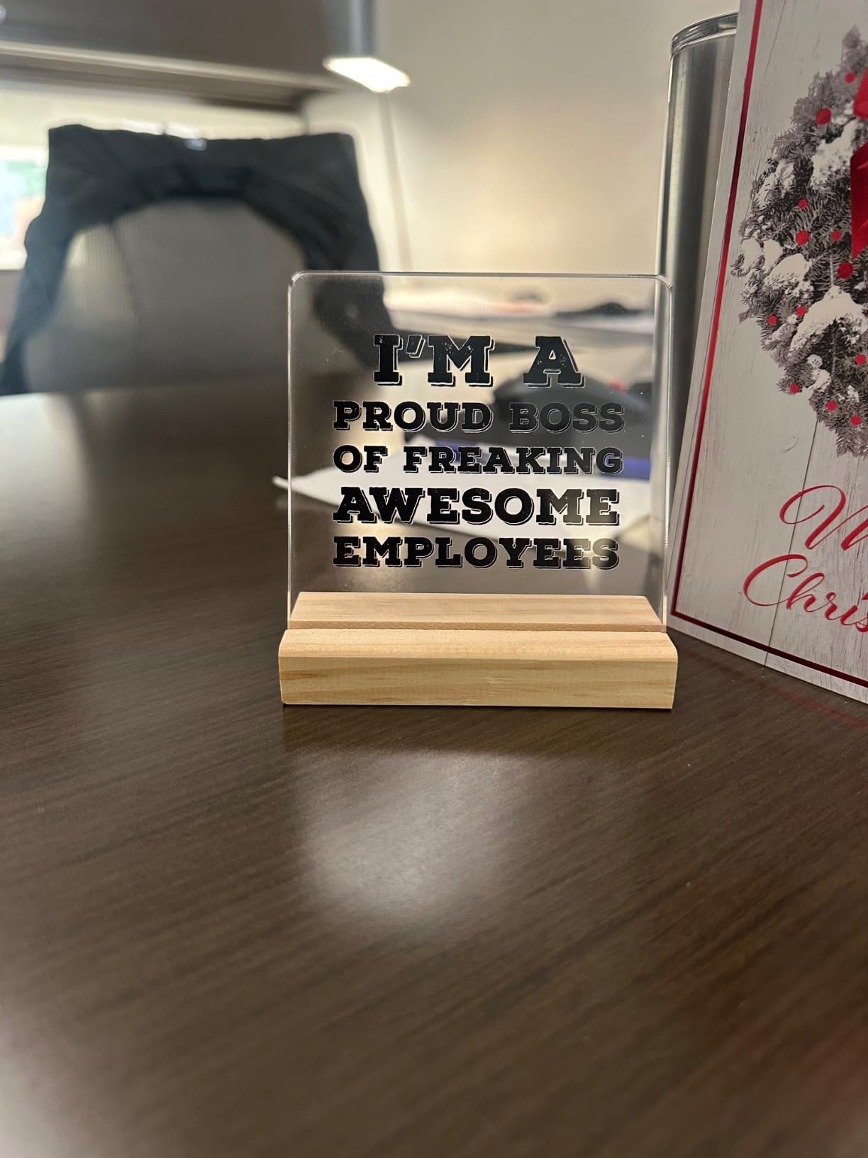 Assistant Principal Gifts for Women Men, Assistant Principal Appreciation Gifts Back to School, Unique Office Decorative Signs Plaque for Desk customer photo 2