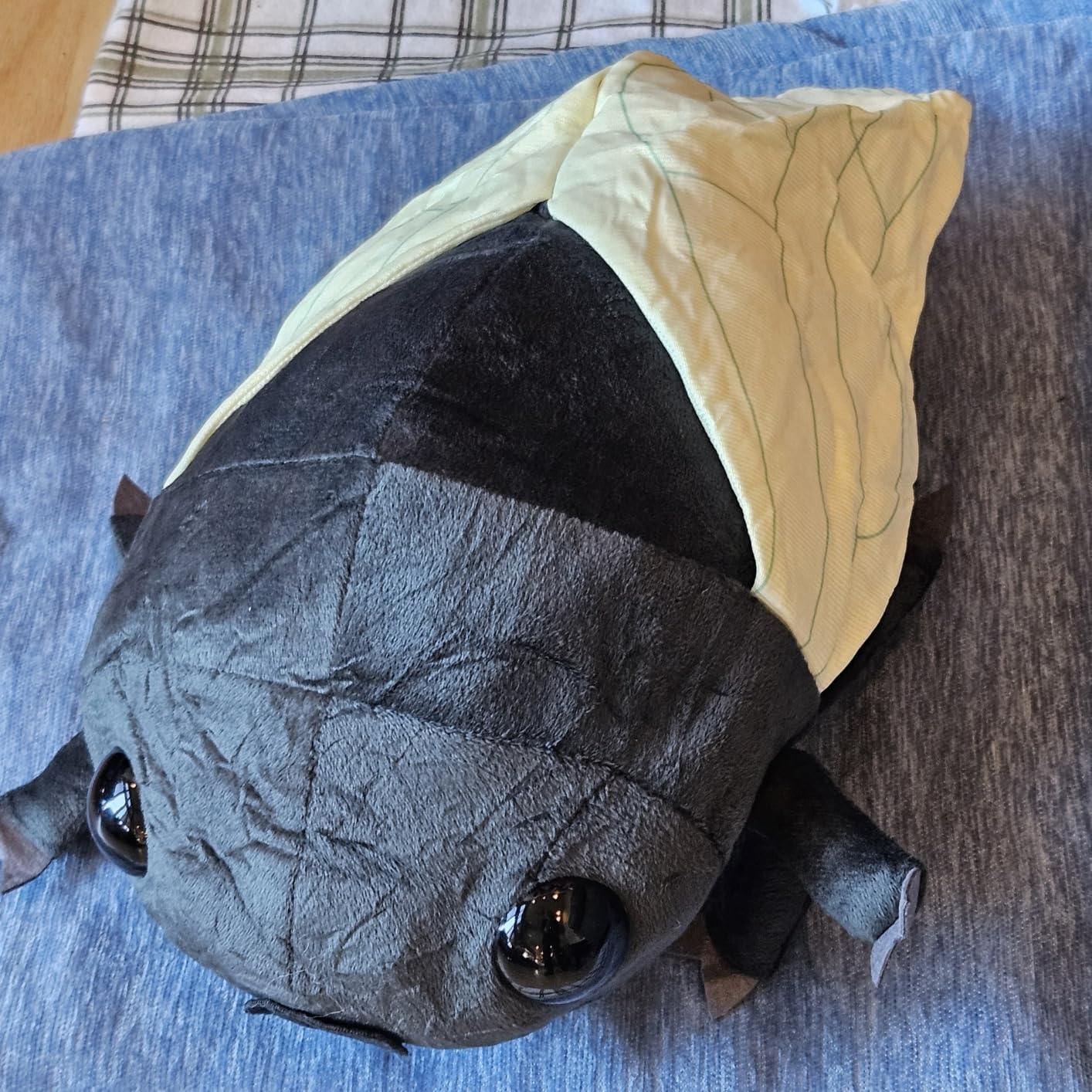 NCAIUNAE Beetle and Cicada Plush Toy - Realistic Cicada Filling Animal Plush Pillow Toy Girl and Boy Adult Festival Gift - 19.7 Inches customer photo 1