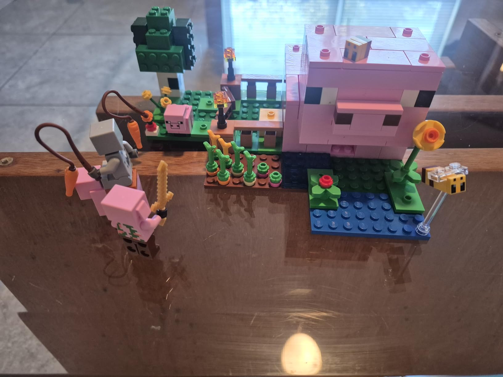 LEGO Minecraft The Baby Pig House Toy Figures and Playset - Building Minecraft Toy for Kids, Boys and Girls, Ages 7+ - Gift for Birthdays - with 2 Minifigures for Pretend Play - 21268 customer photo 1