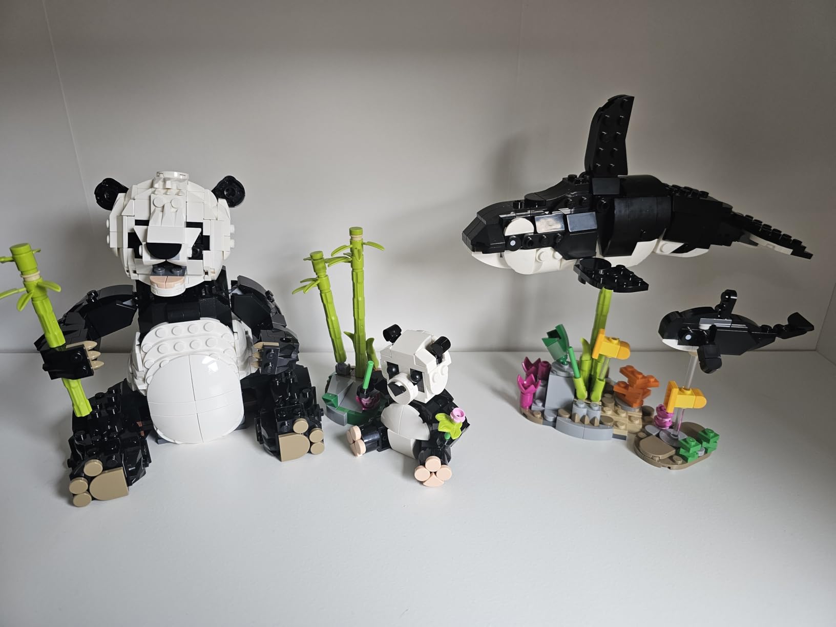 LEGO Creator 3 in 1 Wild Animals Panda Family - Building Toy Kit for Kids with 3 Building Options customer photo 1