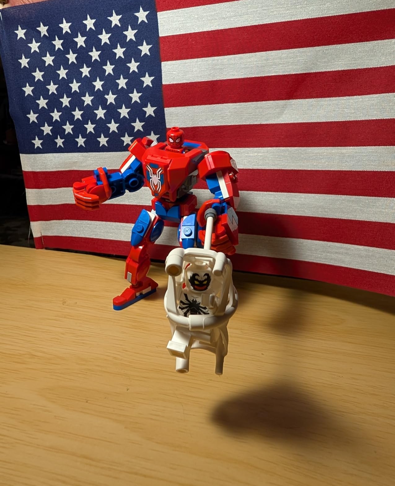 LEGO Marvel Spider-Man Mech vs. Anti-Venom Building Toy Set - Spider-Man Toy for Kids, Boys and Girls, Ages 6+ - Buildable Action Figure - Superhero Gift for Birthday - 76308 customer photo 1