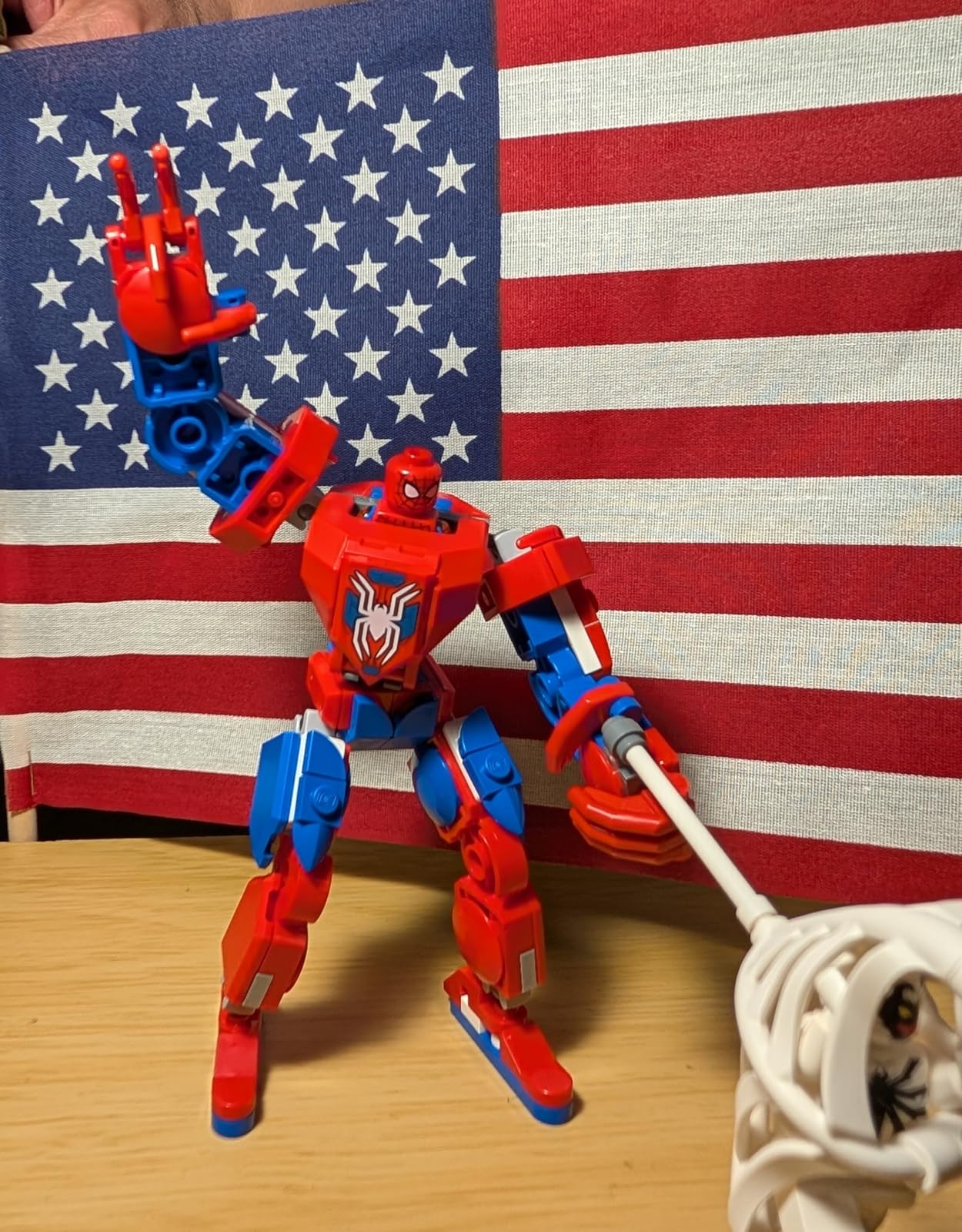 LEGO Marvel Spider-Man Mech vs. Anti-Venom Building Toy Set - Spider-Man Toy for Kids, Boys and Girls, Ages 6+ - Buildable Action Figure - Superhero Gift for Birthday - 76308 customer photo 2