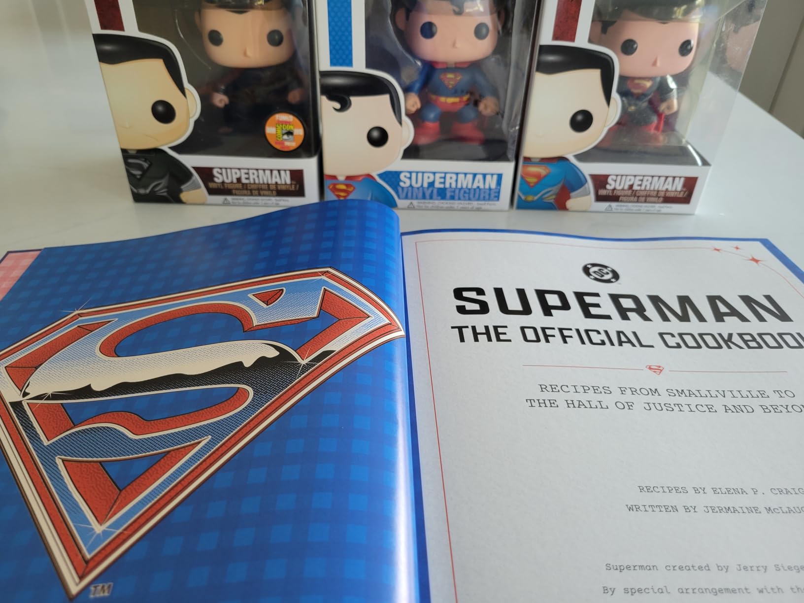 DC: Superman: The Official Cookbook: Recipes from Smallville to the Hall of Justice and Beyond customer photo 1