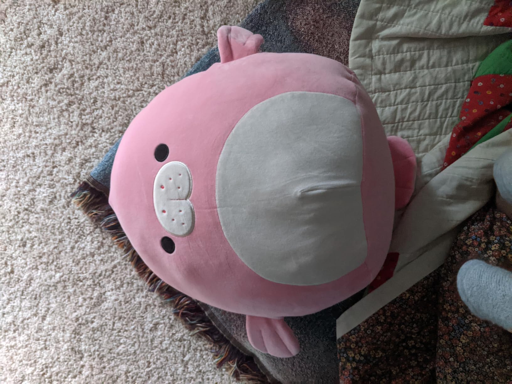 Squishmallows Original 14in Morlai The Coral Manatee - Official Jazwares Plush (Large) customer photo 2