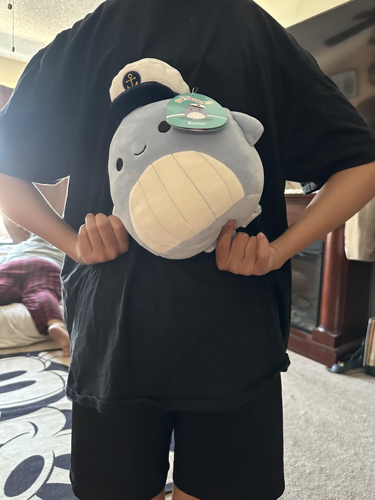 Squishmallows Original 8in Lucille the White Seal - Official Jazwares Plush (Little) customer photo 2