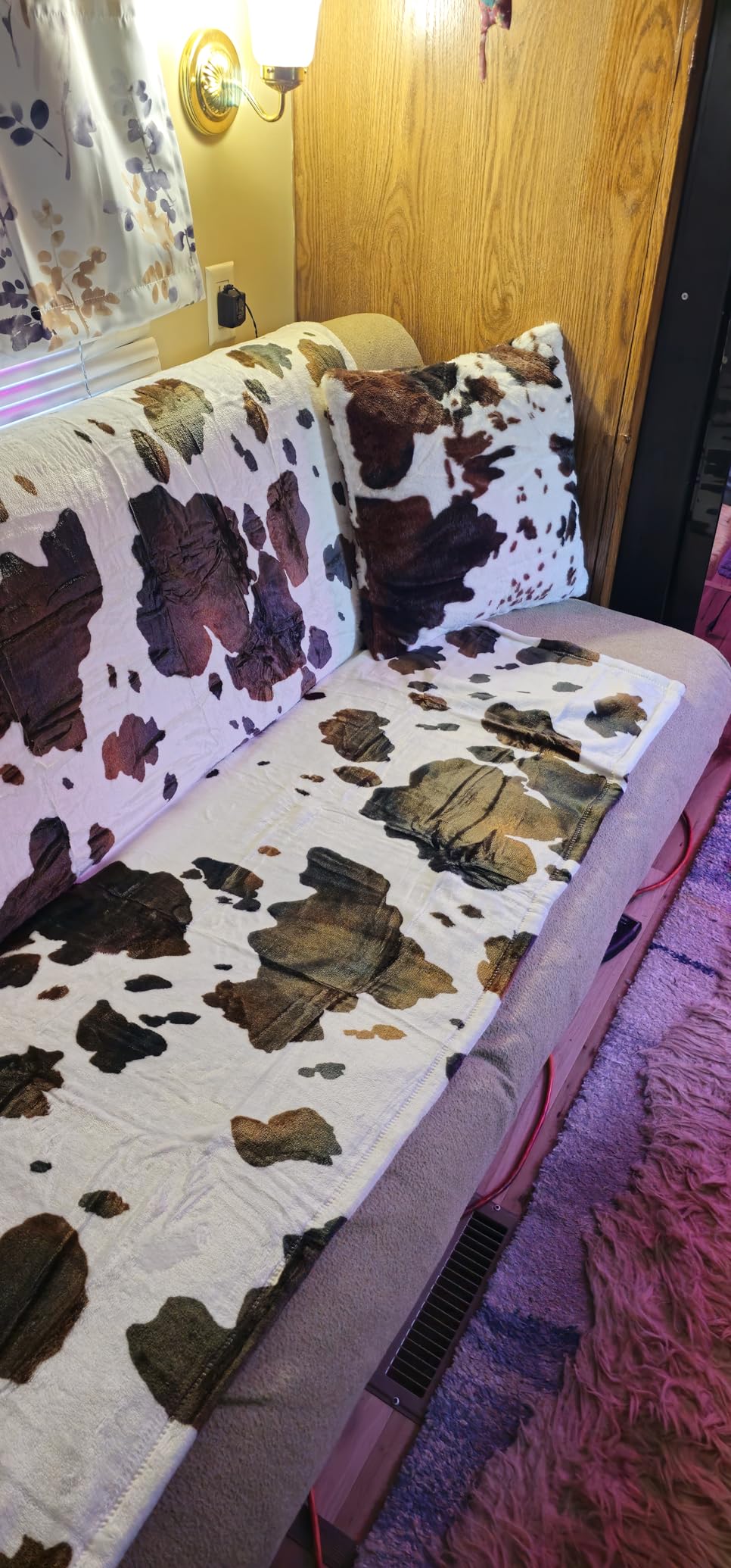 Cozy Bliss Leopard Print Fuzzy Throw Blanket for Couch - Thick Soft Warm Fleece Blankets for Room Decor, for Kids, Women Men Girls, Brown Cheetah 50