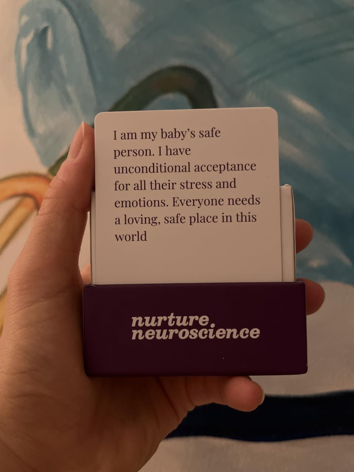 New Mom Affirmation Cards | 50+ Science-Backed Daily Affirmations for Postpartum Support customer photo 1