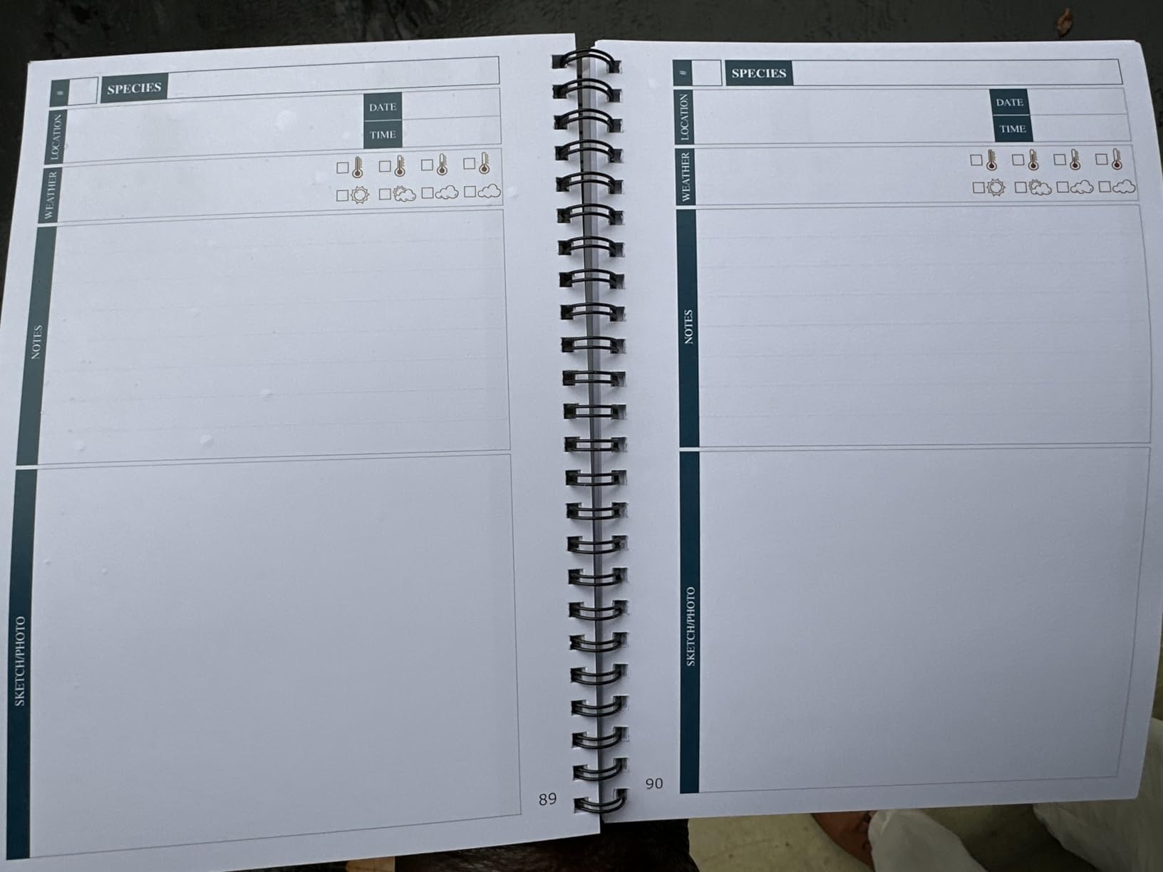 Bird Watching Journal with Life List & Checklist - Improve Your Observation Skills With This Birding Log Book With Illustrations of North America's Most Common Birds. A Thoughtful Gift for Bird Lovers customer photo 2
