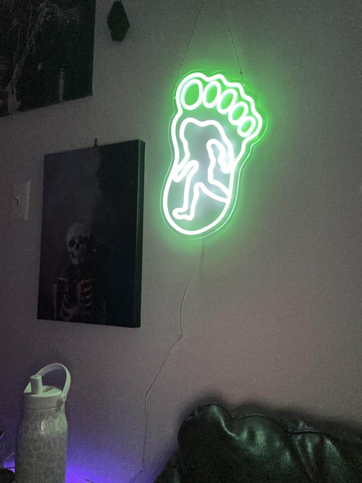 Sting Ray Neon Sign Manta Ray Neon Lights for Bedroom Dimmable USB Powered Stingray Neon Light Sign Cute Sea Fish Light Up Sign Gifts for Ocean Lovers customer photo 1