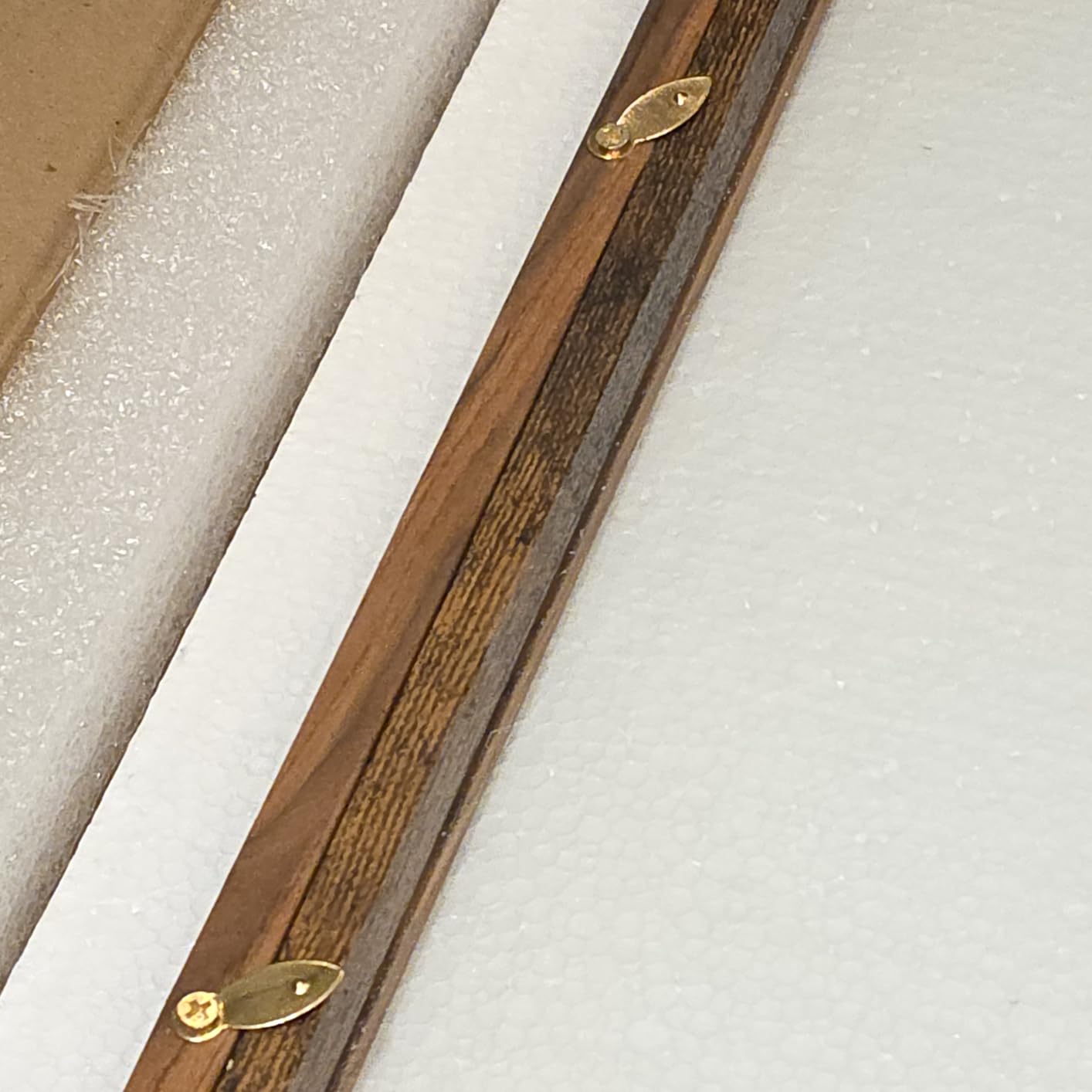 16x20 Floating Picture Frames Natural Teak Wood 16x20 Floating Frame Gold Bouquet Frames For Wedding Double Real Glass Pressed Flower Frame 12x16 customer photo 2