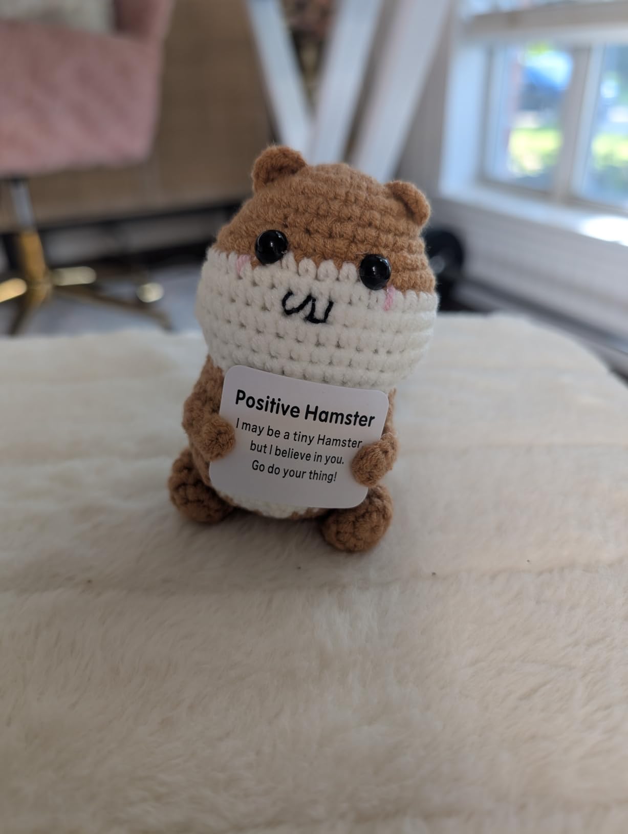Koala Gifts, Crochet Positive Emotional Support Koala - Handmade Emotional Cheer Support Funny Gifts for Friend Coworker Birthday Christmas Stocking Stuffer White Elephant Under 10 Dollars customer photo 2