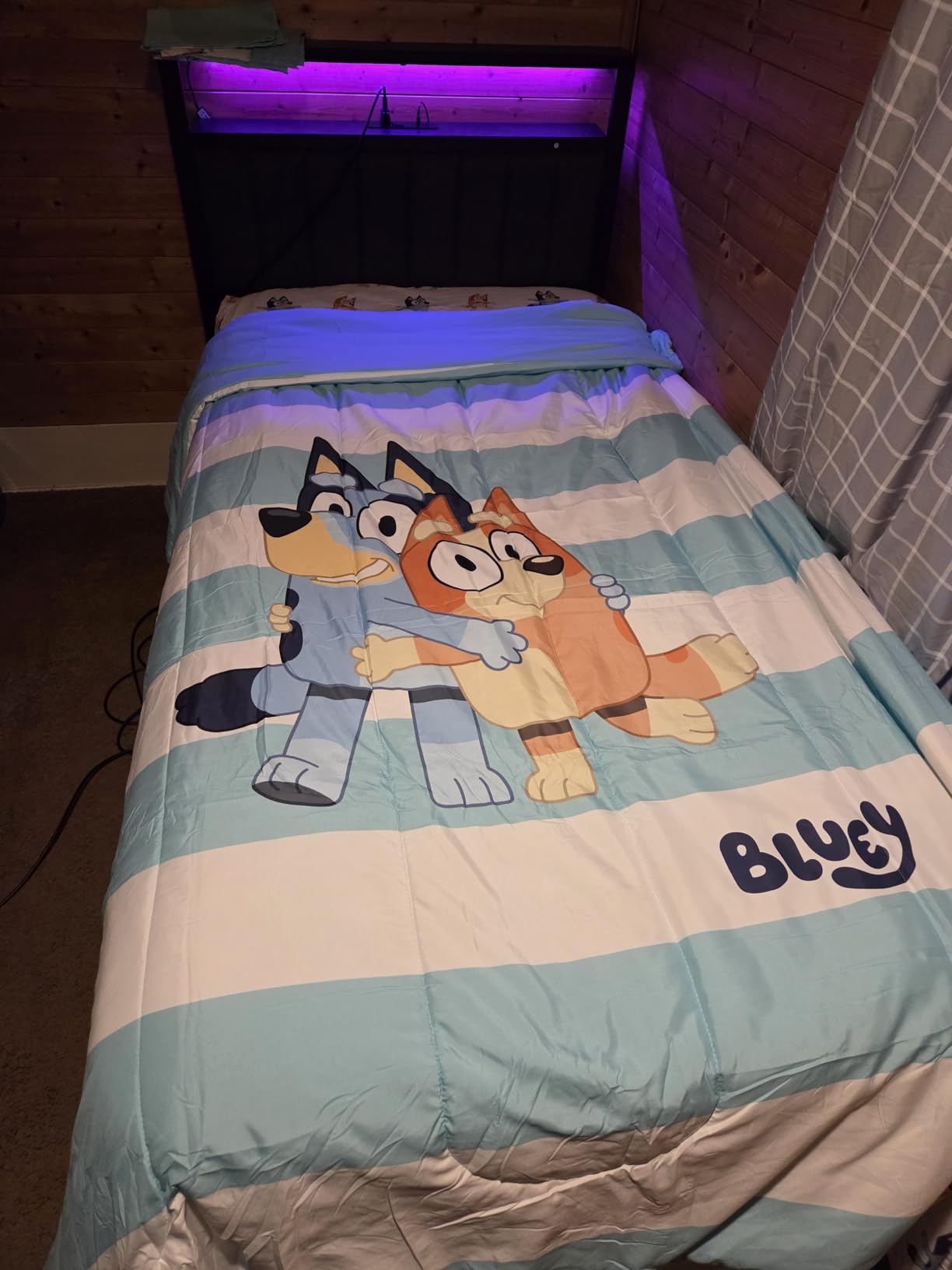 Disney Lion King Simba Twin Comforter Set 5 Piece Kids Bedding, Multi, Safari Animal, Comforter Sheets Sham Pillowcase, Official Brand, Soft Microfiber, Machine Washable customer photo 2